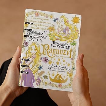 Amazon.co.jp: ラプンツェル プリンセス システム手帳 PU ノート